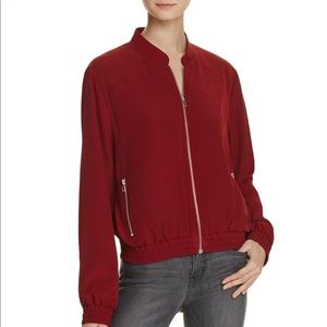 Likely Red Linden Bomber Jacket